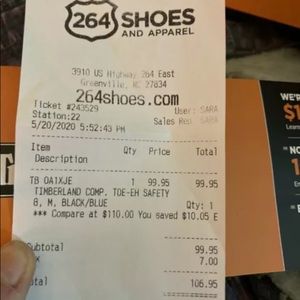 Timberland drivetrain for women.